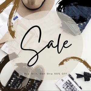 Buy One Get One 50% Off!!